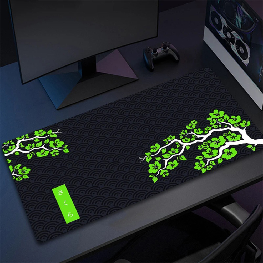 Purple Sakura Mouse Pad Large  - Tradescantia Purple review and price